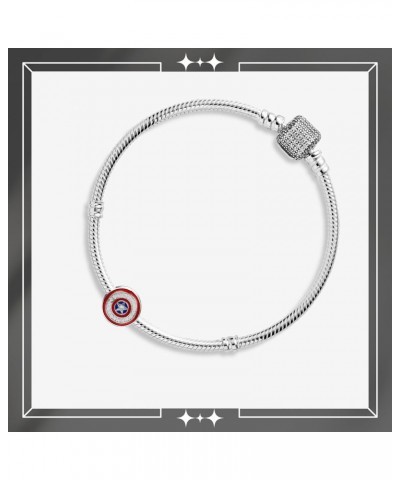 Captain America Fun Designer Charm For Bracelet $11.26 Bracelets