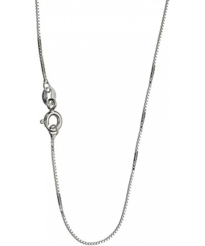 Sterling Silver 1mm Box Chain Necklace Italy 24 inches $8.82 Others