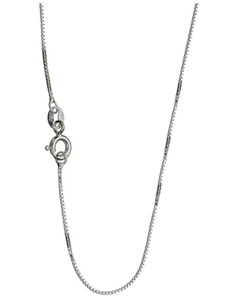 Sterling Silver 1mm Box Chain Necklace Italy 24 inches $8.82 Others