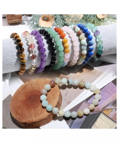 Healing Crystal Bracelet for Women Natural Stone Bracelet Colorful Beaded Bracelet Healing Bracelet Anxiety Bracelet Stress R...