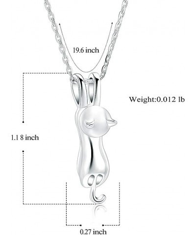 Pet Cremation Jewelry for Ashes Memorial Ash Jewelry Keepsake Cat Urn Pendants for Animal Ashes Necklace Sterling silver $9.6...