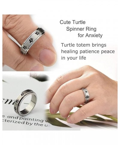 Anxiety Ring for Women Worry Rings Fidget Band Ring Moon Sun Star Spinner Rings for Girls Stress Relief Rings for Meditation ...