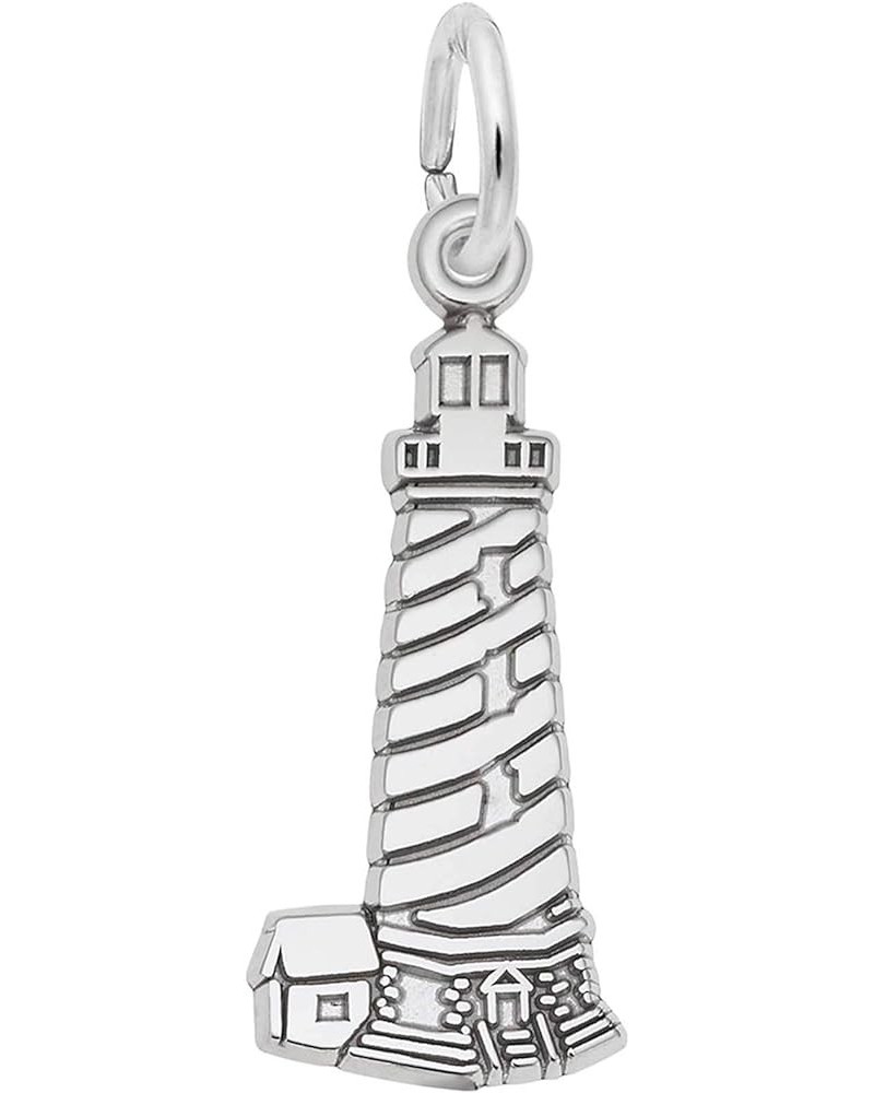 Lighthouse, Cape Hatteras NC Charm Sterling Silver $18.98 Bracelets