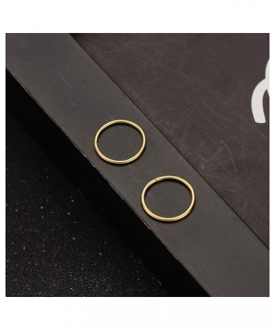 8Pairs Stainless Steel Helix Cartilage Tragus Stud Earring Hoops for Women Grils CZ Barbell Piercing Earrings Stud Body Pierc...