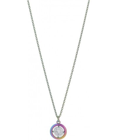 Dream In Color Pendant Necklace Multi One Size $27.09 Necklaces