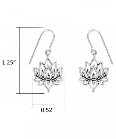 Jewelry Sterling Silver Balinese Inspired Filigree Teardrop Dangle Earrings $23.75 Earrings