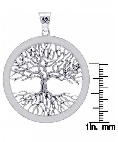 Sterling Silver Large Celtic Tree of Life Pendant $41.79 Pendants