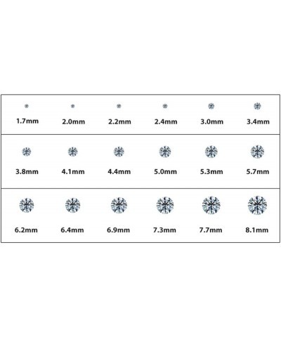 (IGI Certified 0.70ct & up) Round Diamond stud Plus Quality 0.04ct-2.00ct, Clarity I3-I4 Yellow Gold 0.35 carats $28.74 Earrings