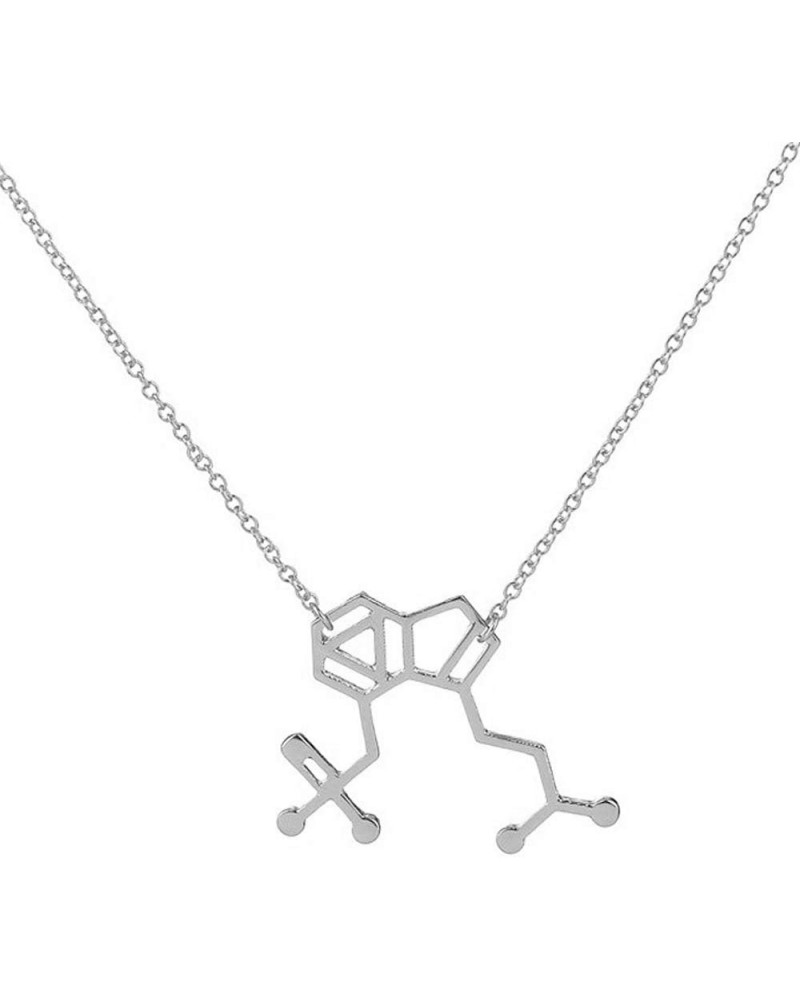 Magic Mushrooms Molecule Chain Necklace, Psychadelic Psilocybin DNA Chemistry Science Party Funny Party Favor for Teacher Pro...