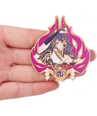 Genshin Impact Kokomi Brooch Pin - Kokomi Characters Cosplay Enamel Brooch Lapel Pin - Gift for Fans, Women and Girls (Kokomi...