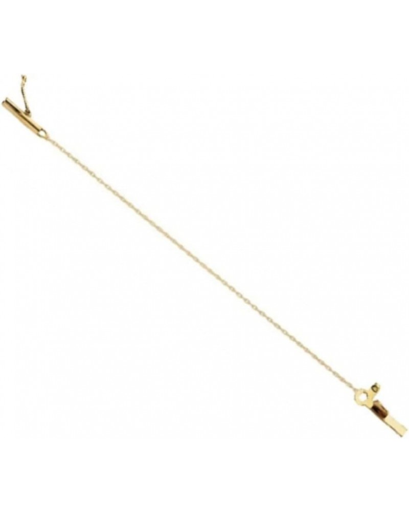 14k Yellow Gold Rope Chain Necklace Extender 1.85mm Safety Chain, Barrel Clasp, Jewelry Cloth 5.75 Inches $88.49 Necklaces