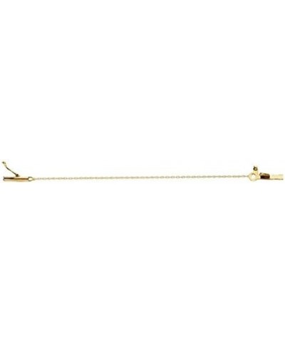 14k Yellow Gold Rope Chain Necklace Extender 1.85mm Safety Chain, Barrel Clasp, Jewelry Cloth 5.75 Inches $88.49 Necklaces