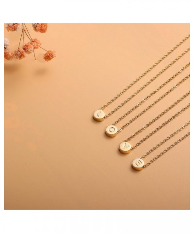 Initial Necklace for Women, Dainty Letter Necklace,18K Gold Plated N $8.95 Necklaces