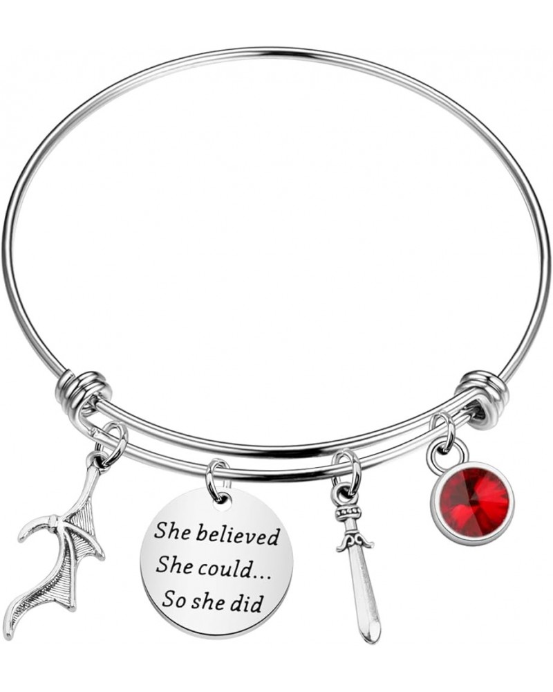 Book Fan Earring Azriel Cassian Rhysand Gift Court of Thorn and Roses Gift SJM Merch Bookish Gift red bracelet $10.01 Pendants