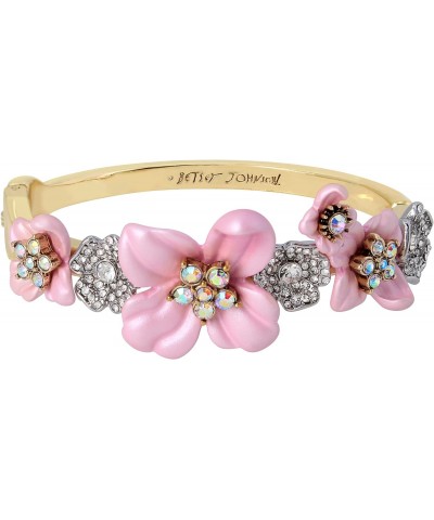 Flower Cluster Bangle Bracelet $26.40 Bracelets