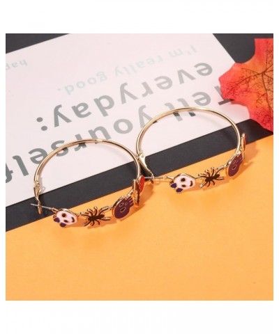 Halloween Thanksgiving Fall Christmas Earrings for Women Festive Holiday Hoop Earrings Costume Party Outfits Holiday Jewelry ...