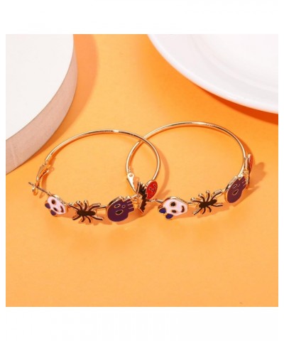 Halloween Thanksgiving Fall Christmas Earrings for Women Festive Holiday Hoop Earrings Costume Party Outfits Holiday Jewelry ...