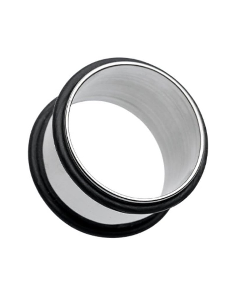 Basic Steel No Flare Ear Gauge Tunnel Plug 8 GA (3.2mm) $10.06 Body Jewelry