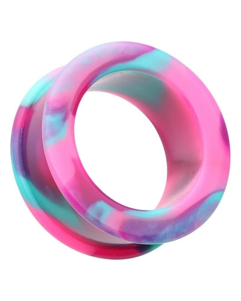 Cosmic Flexible Silicone Double Flared Ear Gauge Tunnel Plug 00 GA (10mm) $10.06 Body Jewelry