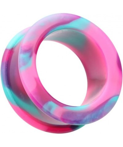 Cosmic Flexible Silicone Double Flared Ear Gauge Tunnel Plug 00 GA (10mm) $10.06 Body Jewelry