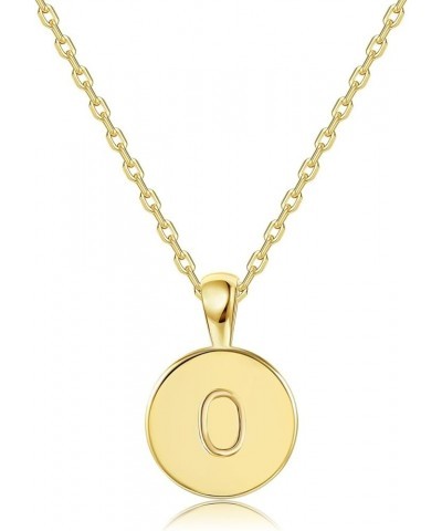 14K Gold Plated Letter Necklaces for Women - Gold Initial Necklace for Girls O $6.95 Necklaces