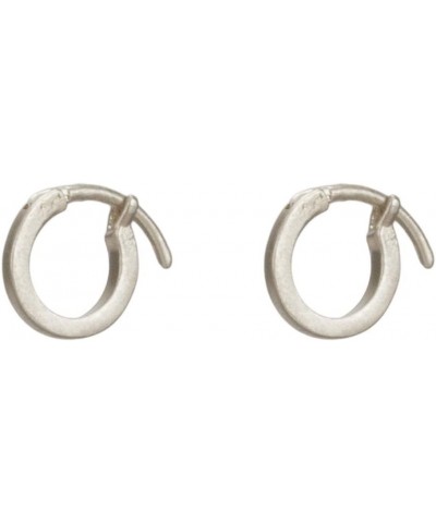 Women's Modern Everyday, Huggie Earrings One Size Sterling Silver $27.30 Earrings