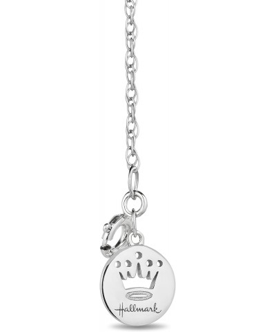 Beautiful Moments Cupcake Necklace Pendant in Sterling Silver and 14K Rose Gold with Diamonds $32.50 Necklaces