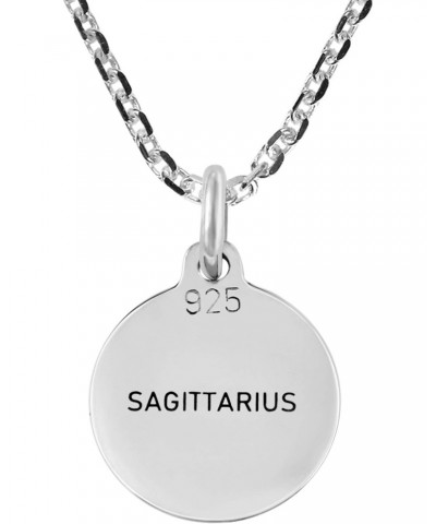 Sagittarius Star Constellation .925 Sterling Silver Pendant Necklace $12.15 Necklaces