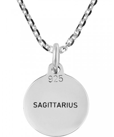 Sagittarius Star Constellation .925 Sterling Silver Pendant Necklace $12.15 Necklaces