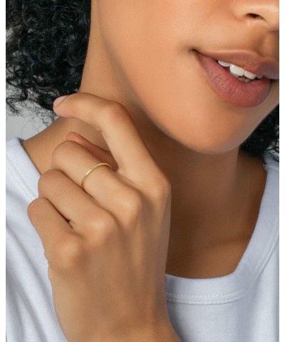 Larissa Band Ring in 18K Gold Vermeil, Fine Jewelry for Women GOLD VERMEIL - GOLD METAL $32.45 Rings