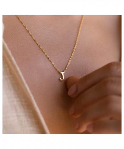 Custom Initial Letter Necklace 925 Sterling Silver Personalized Gift for Mom G 18k gold $12.67 Necklaces