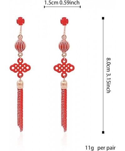 Chinese Knot Earrings chinese lanterns post earrings for women earrings for girls ethnic earrings chinese outfit women chines...