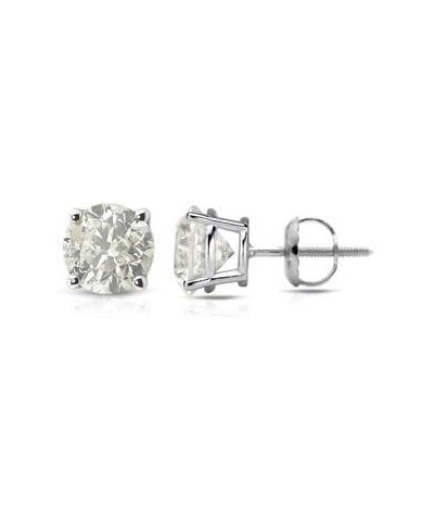 Round Diamond stud (IGI Certified 0.70 ct & up) Plus Quality ScrewBack 14K from 0.04ct - 2.00ct White Gold 0.09 carats $30.73...