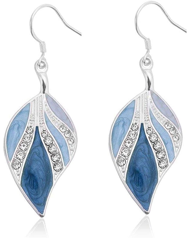 Dangle Earrings Sterling Silver Drop Earring Handmade Bohemian Teardrop Earrings Silver style1 $6.71 Earrings