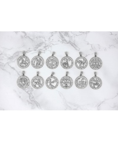 Sterling Silver Zodiac Pendant Necklace 20.0 Inches Scorpio $18.00 Necklaces